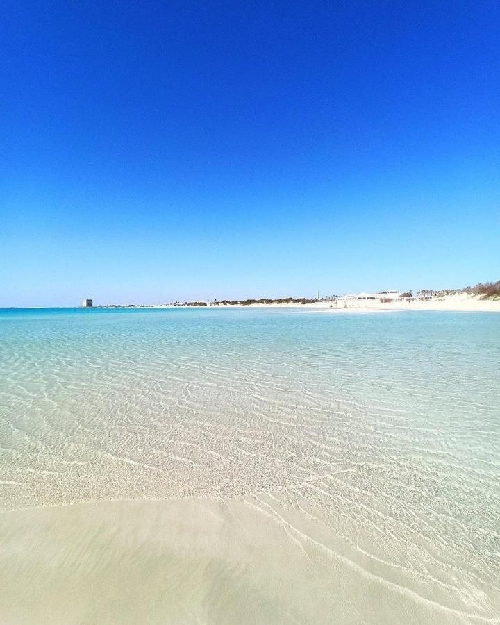 Casa Gialla Mare Del Salento Maruggio Bagian luar foto