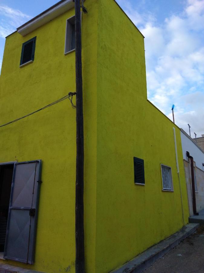 Casa Gialla Mare Del Salento Maruggio Bagian luar foto