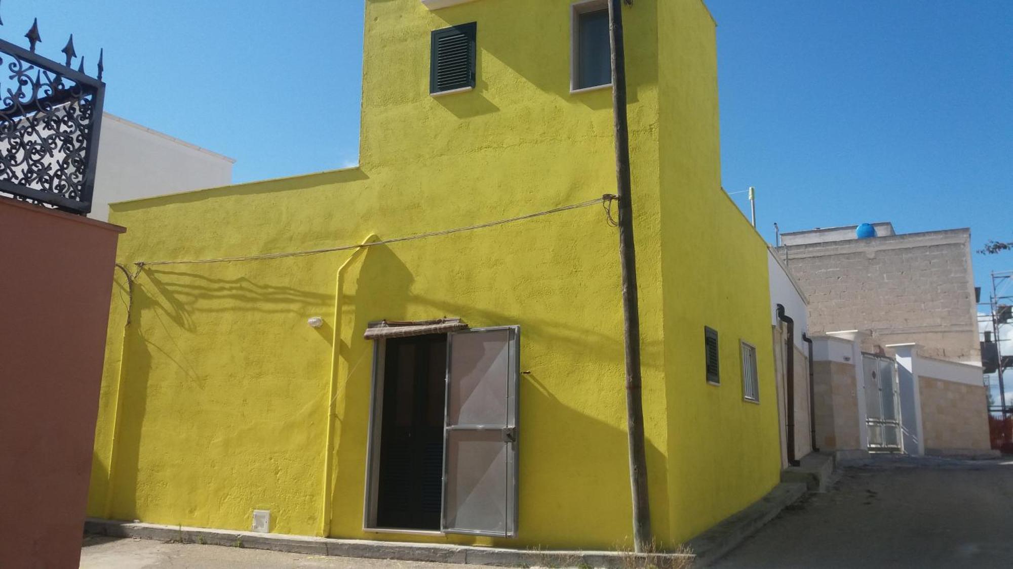 Casa Gialla Mare Del Salento Maruggio Bagian luar foto