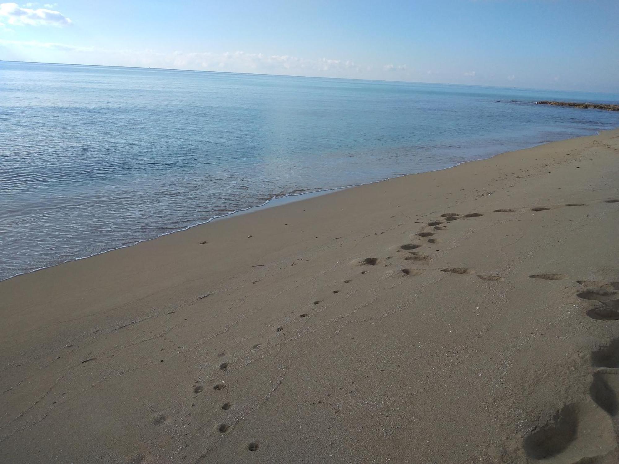Casa Gialla Mare Del Salento Maruggio Bagian luar foto